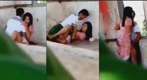 အဆောက်အဦးပျက်ထဲမှာ ခိုးလိုးနေကြတဲ့ စုံတွဲ