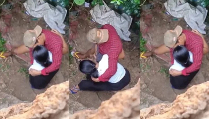 ဘဲကို ဂွင်းတိုက်ပေးနေတဲ့ စော်လေး