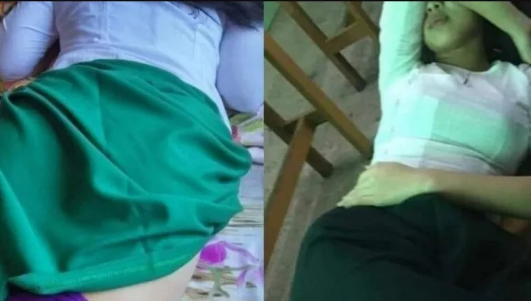 မြန်မာဆယ်တန်း ကျောင်းသူလေး