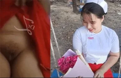 သူနာပြုမလေးရဲ့ စောက်ဖုတ်တွေ ဖင်တွေ နို့တွေ ရှယ်ပြတဲ့ အောကား