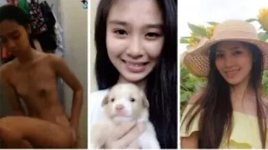 ရေချိုးပြတာ မြန်မာပါကင်လေး