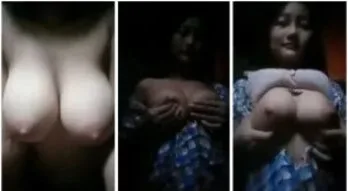 နို့ကြီးတဲ့ မြန်မာမလေး Candy Miko