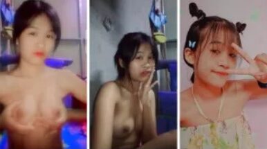 မြန်မာကျောင်းသူလေး ရေချိုးပြတာ