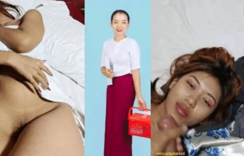 နာ့စ်မလေး Aye Myat Myat Kyaw သူ့ဘဲနဲ့ လိုးတာ ကြမ်းချက်ပဲ