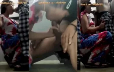 ရေလာတင်ရင် ကြုံးတဲ့ မောင်လေးကို လီးစုပ်ပေးတဲ့မမ