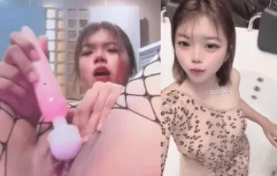 စဖုတ်ကိုတုန်စက်နဲ့ပွတ်ပြီး ကောင်းနေတာ မြန်မာမလေး