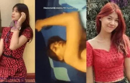 ဘဲနဲ့တွေ့တော့ မြန်မာထဘီလေးနဲ့ဆိုပေမယ့်  အလိုးခံရတာပါပဲ