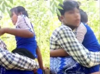 ကိုယ်တိုင်ရိုက်အောကား တောထဲမှာ ဆွဲတဲ့ မြန်မာ