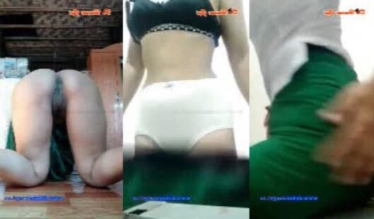 ဖင်ကို ရှယ်ကုန်းပြတဲ့ ကျောင်းဆရာမ အဖြူအစိမ်းလေး နဲ့