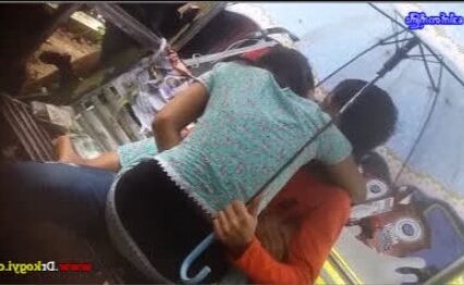 အိုးလေးက လှလိုက်တာအပေါ်ကနေတက်ထိုင်တာ ချောင်းရိုက် အလန်းလေး