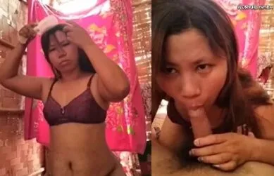 ရွာက မမကြီးကို မလိုးခင် မှုတ်ခိုင်းတဲ့ အောကား