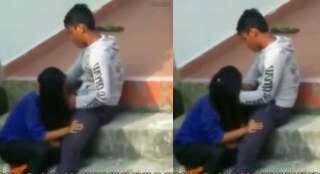 စောင်းတန်းမှာ လီးစုပ်ပေးနေတဲ့ ရွာသူလေး အောကား