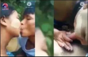 တောထဲမှာ ကစ်ဆင်ဆွဲပြီးတော့ လီးစုပ်ခိုင်းလိုးတဲ့ အောကား