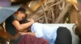 စော်ကြီးကလည်းစုပ်ပေးချက်ဘဲ ဘဲကပုဆိုးလှန်ပြီးစုပ်ခိုင်းတာ